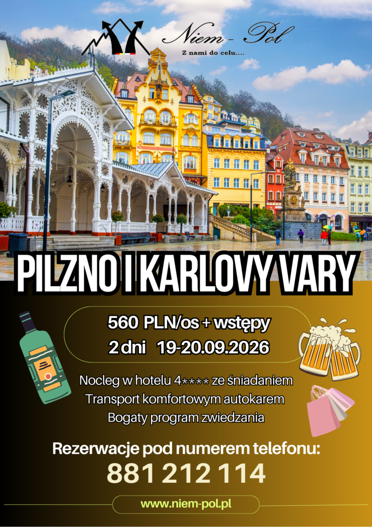Pilzno i Karlovy Vary 19-20.09.2026