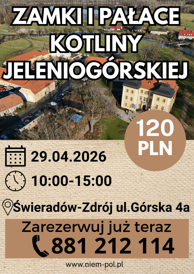 Zamki i Pałace Kotliny Jeleniogórskiej 29.04.2026