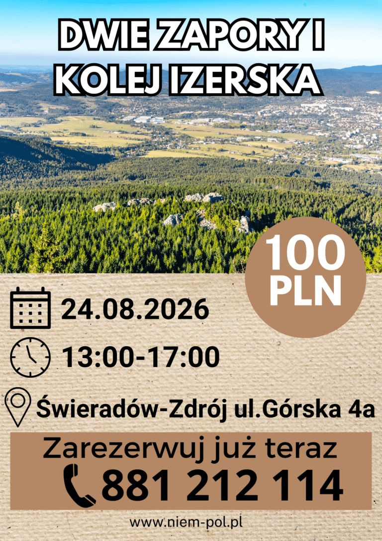Dwie zapory i Kolej Izerska 24.08