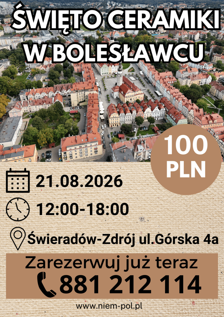Święto Ceramiki w Bolesławcu 21.08.2026
